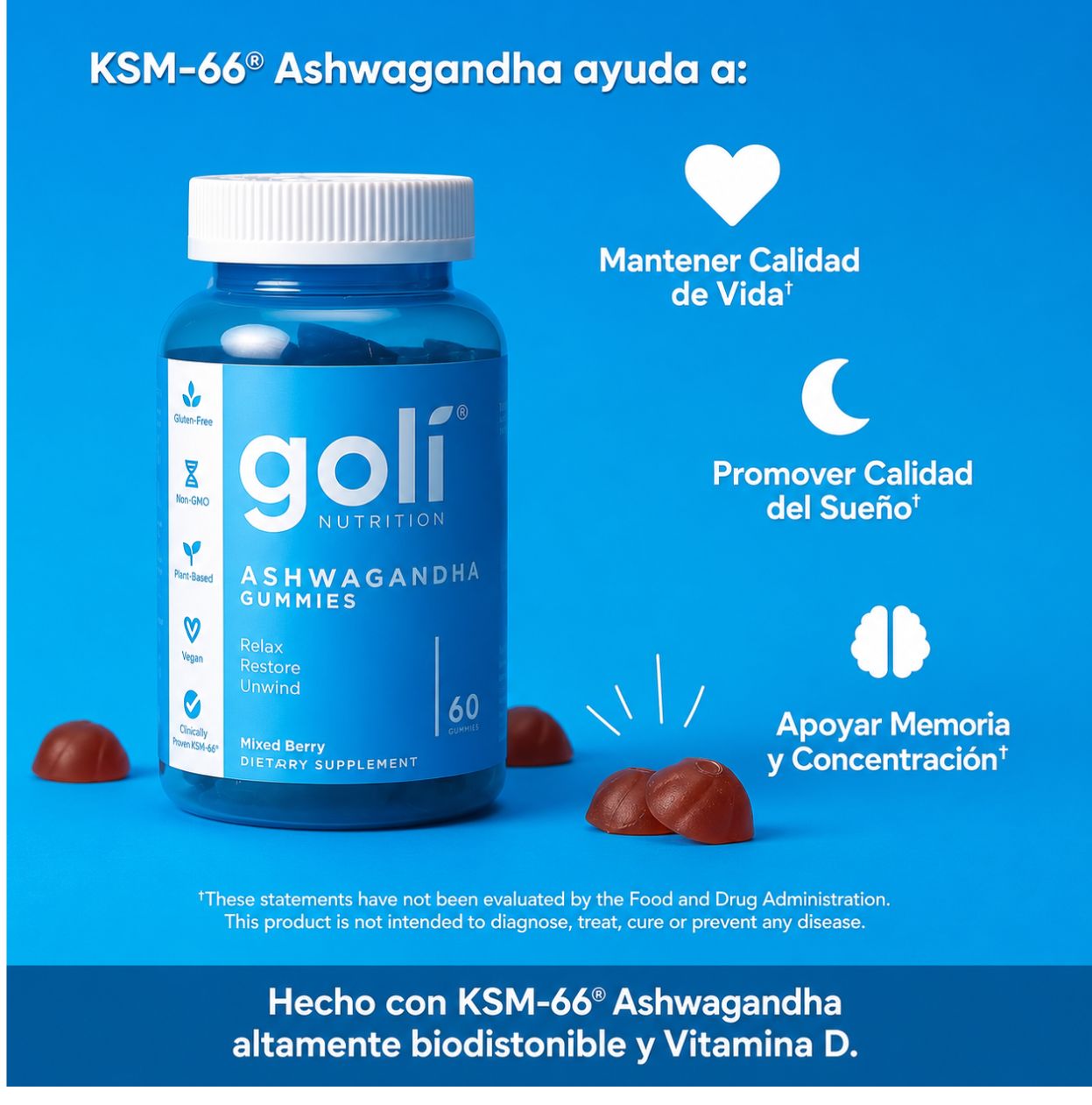 Gominolas de Ashwagandha